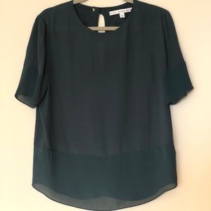 & Other Stories Forest Green Blouse